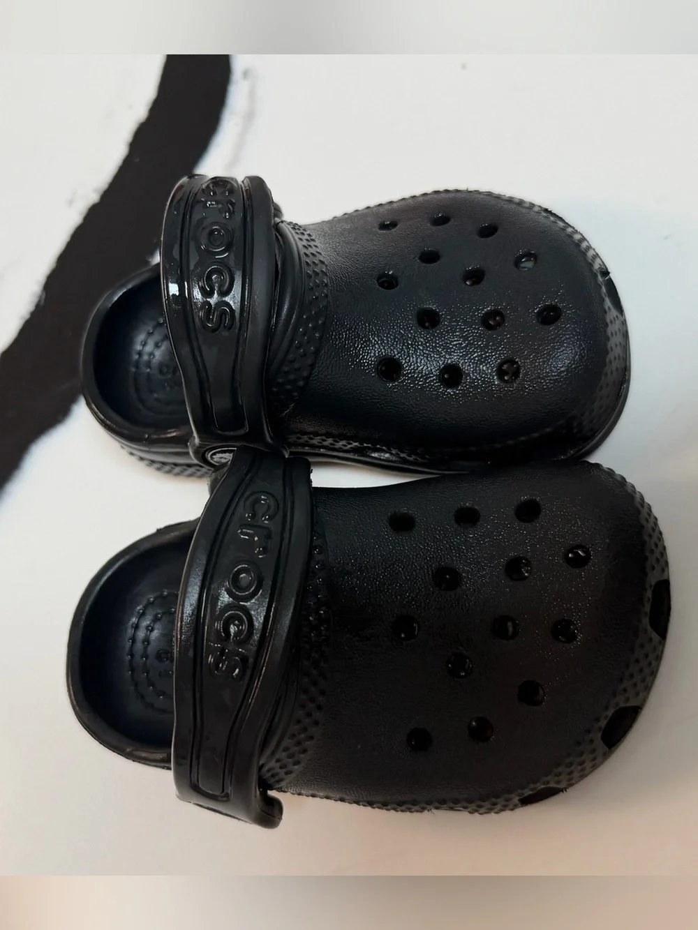 CROCS Classic Clog Sandals in Black